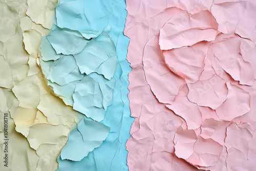 Wallpaper Mural Set of 2 torn paper textures  Torontodigital.ca