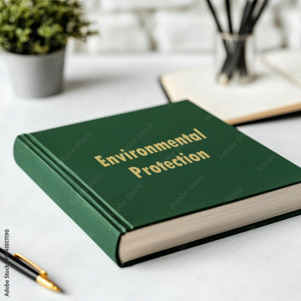 A green book titled A green book titled