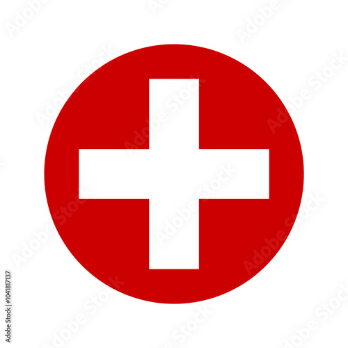 First aid kit icon symbol sign for web apps element  isolated on white background. Medical emergency concept vector illustration design