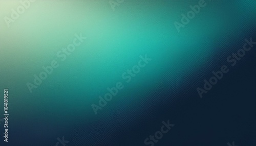 abstract background, Navy and Mint gradient background with light leak and grainy texture, 