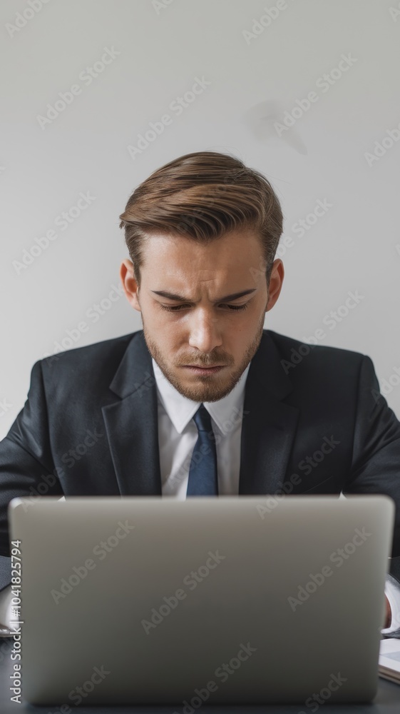 Portrait of smiling mature businessman against isolated on white background Portrait of smiling mature businessman against isolated on white background