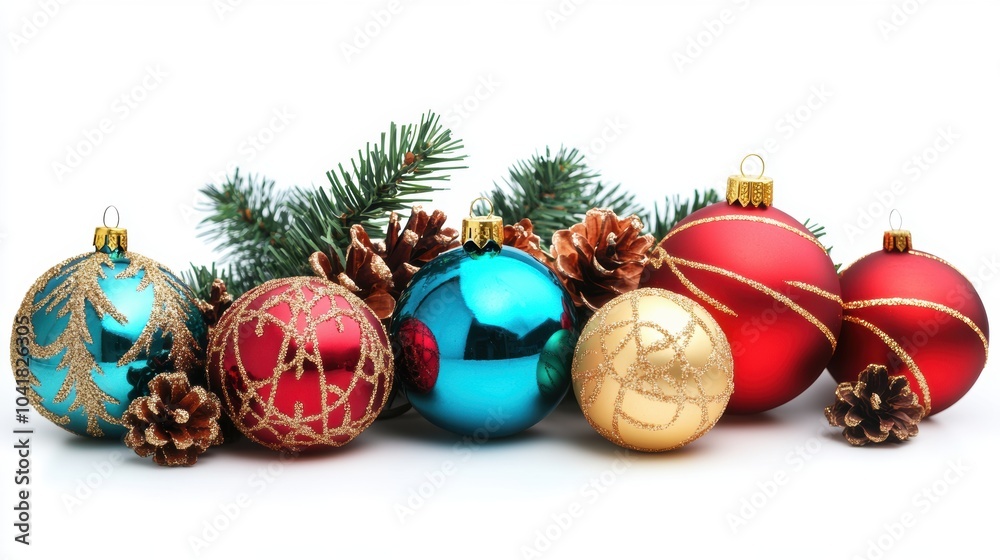 Isolated decoration ornament for holiday season. Isolated decoration ornament for holiday season.