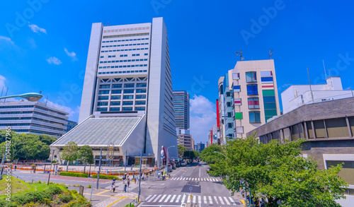 中野駅北口の風景 東京-中野 2024年9月