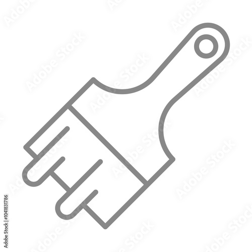 Paintbrush icon design