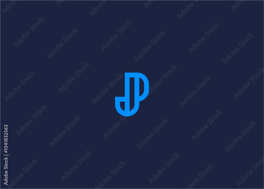 Letter jp logo icon design vector design template inspiration Letter jp logo icon design vector design template inspiration