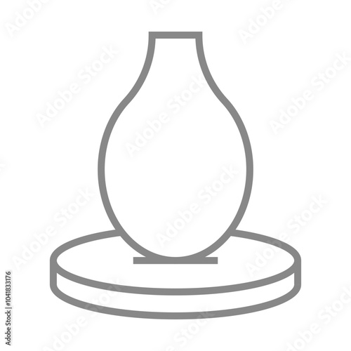 Clay Pottery icon design