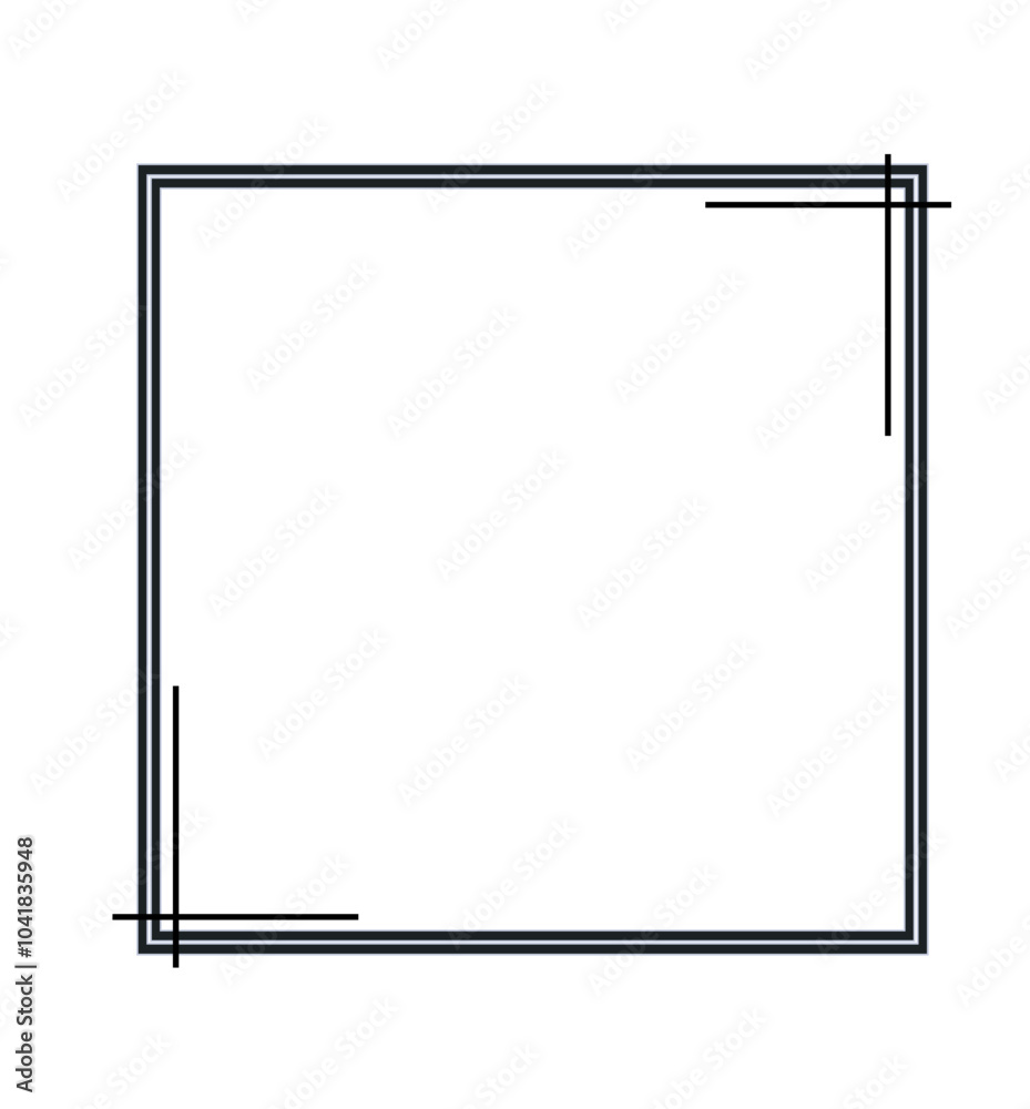 Simple minimalist frame for your text or photo Simple minimalist frame for your text or photo