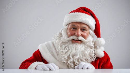 Santa Claus on white background photo