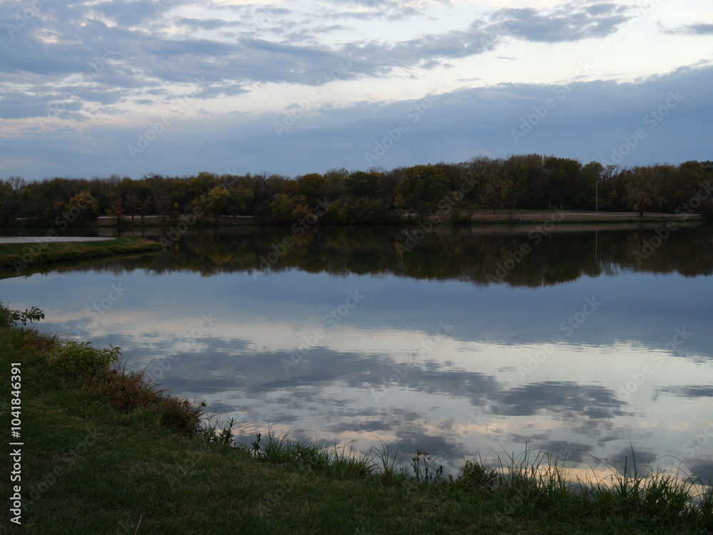 Autumn at Cedar Lake Public Park in Olathe KS Autumn at Cedar Lake Public Park in Olathe KS