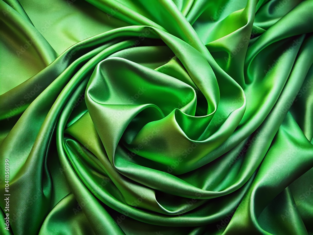 Elegant Glossy Green Satin Fabric with Luxurious Folds and Silky Finish for Stunning Long Exposure Photography Elegant Glossy Green Satin Fabric with Luxurious Folds and Silky Finish for Stunning Long Exposure Photography
