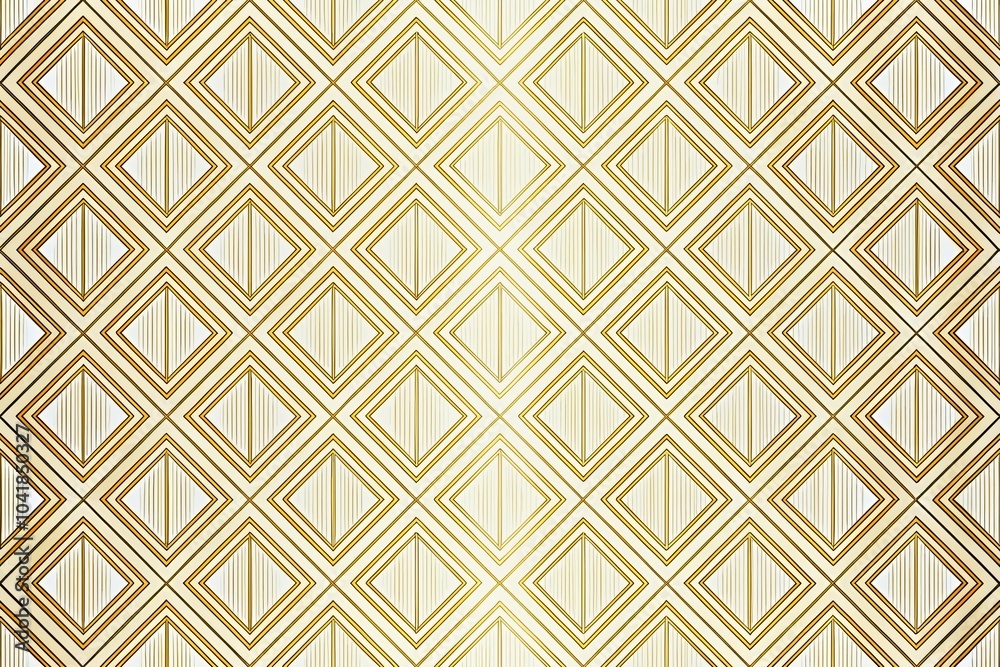 Elegant Gold and White Geometric Pattern Background for Luxury Designs Elegant Gold and White Geometric Pattern Background for Luxury Designs