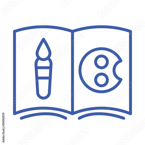 Art Book icon design