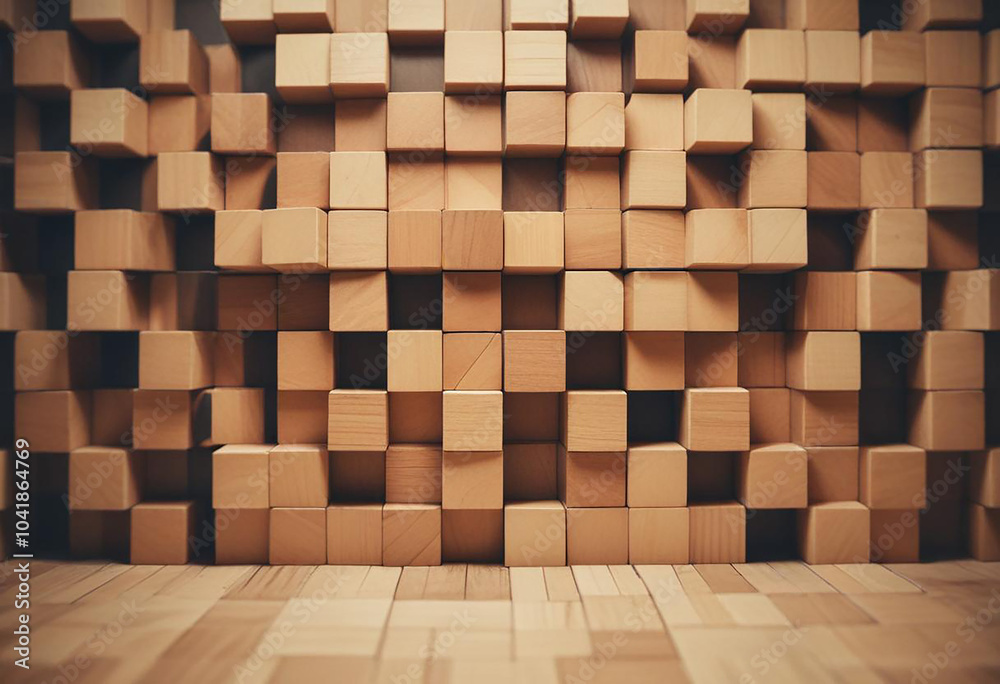 a photo of geometrical wallpaper design generative AI a photo of geometrical wallpaper design generative AI