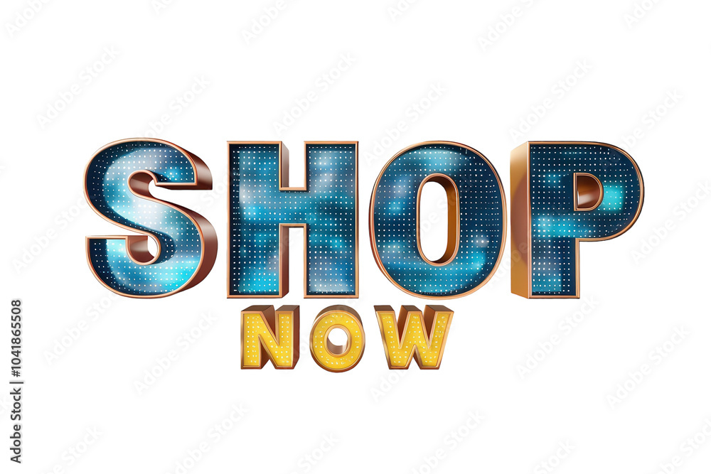 SHOP NOW Text Isolated on Transparent or White Background SHOP NOW Text Isolated on Transparent or White Background