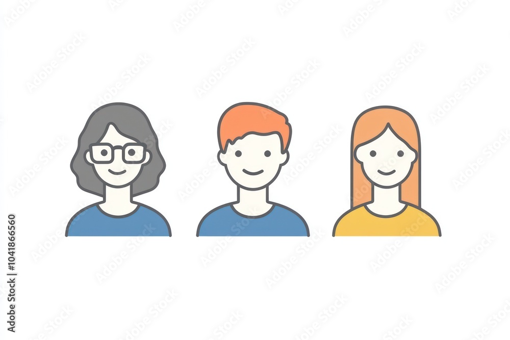 Create a set of icons that represent the roles in SCRUM: Product Owner, Scrum Master and the Development Team Create a set of icons that represent the roles in SCRUM: Product Owner, Scrum Master and the Development Team