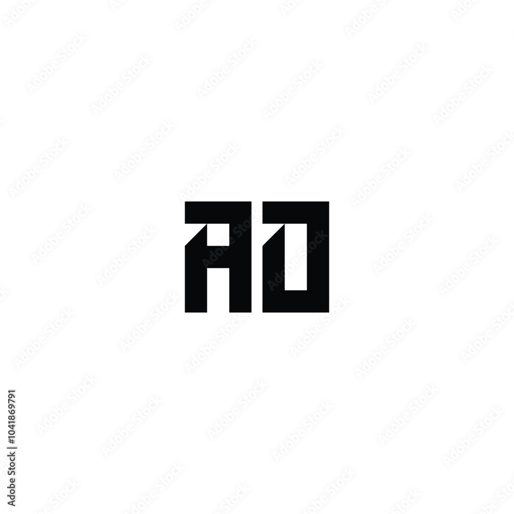 AO monogram logo design letter text name symbol monochrome logotype alphabet character simple logo AO monogram logo design letter text name symbol monochrome logotype alphabet character simple logo