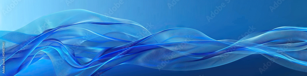 Blue Wave Curves: A series of blue waves curving inward, creating a dynamic pattern against a solid blue background. Blue Wave Curves: A series of blue waves curving inward, creating a dynamic pattern against a solid blue background.