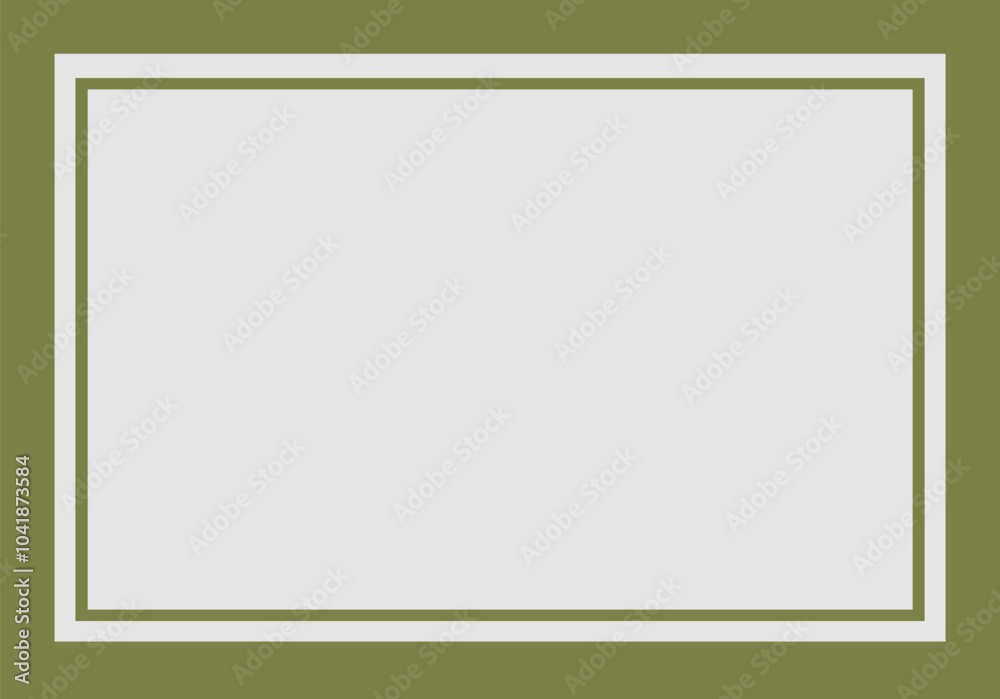 A simple border frame with clean lines, perfect for design projects, presentations, or decorative elements. This minimalist border adds a touch of brightness to any background, providing an ele