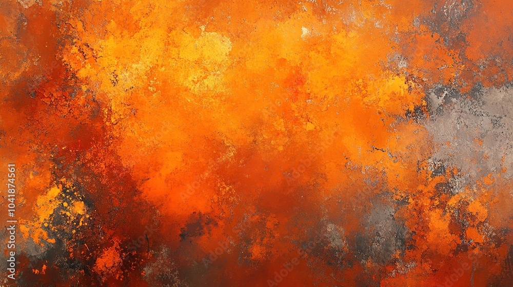 Abstract Orange and Grey Texture Abstract Orange and Grey Texture