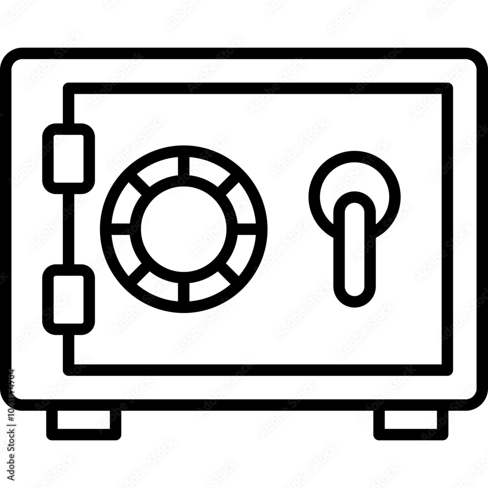 Security Box Icon Security Box Icon
