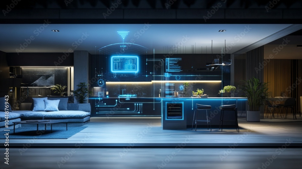 Discover the seamless integration of technology and comfort in modern interiors. Discover the seamless integration of technology and comfort in modern interiors.