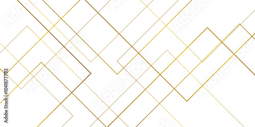 Abstract background golden square stock line background. abstract artistic of geometric background Gold gradient abstract seamless vector pattern. Minimal style website banner, decoration Vector.	