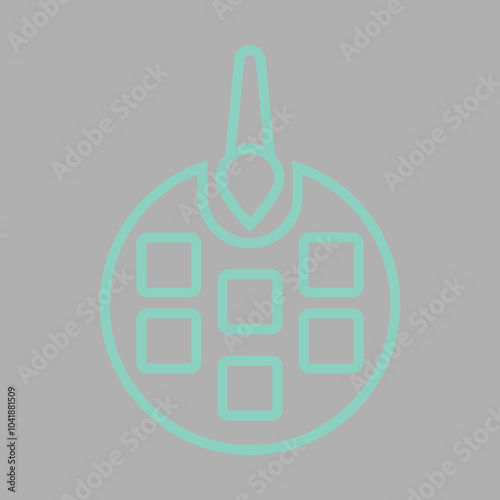 Acrylic Paints icon design