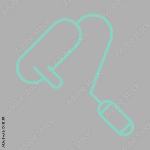 Paint Roller icon design
