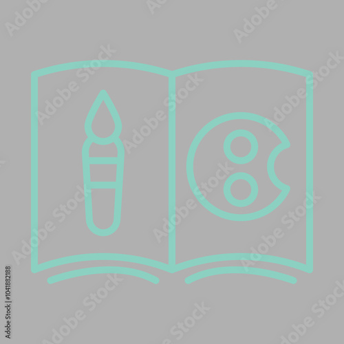 Art Book icon design