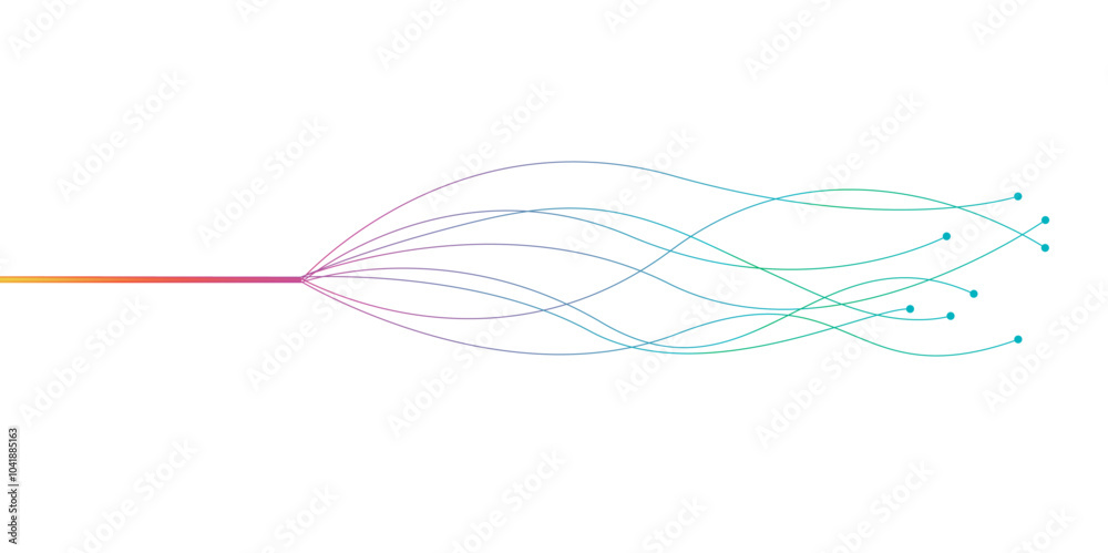 Colorful wave line abstract background design. Energy waves technology concept design for business, presentation, banner. Colorful wave line abstract background design. Energy waves technology concept design for business, presentation, banner.
