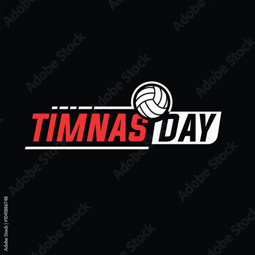 Timnas day sticker design
