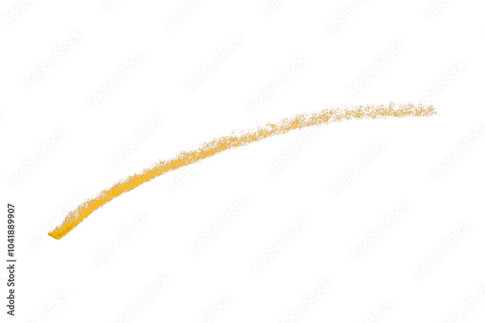 Isolated yellow pencil line on transparent background. Isolated yellow pencil line on transparent background.