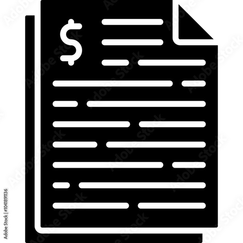 Bank Statement Icon