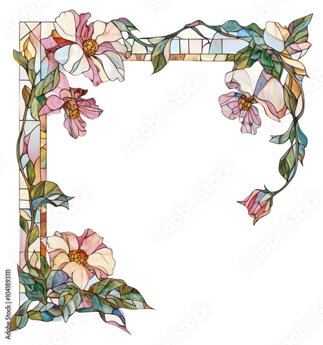 PNG Arch art nouveau Floral decorative floral.