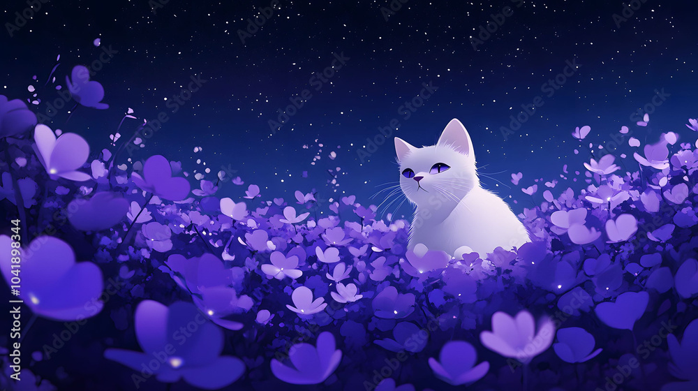 cat in the night, cat on the moon, cat on the hill, cat in the night, cat on the moon, cat on the hill,