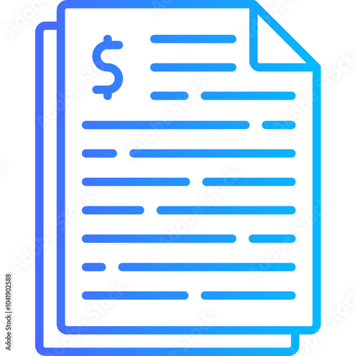 Bank Statement Icon