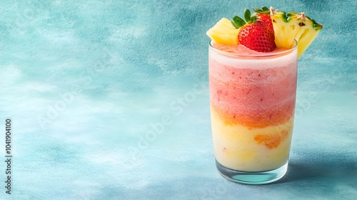 Layered Tropical Smoothie