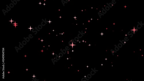 Glitter animation (red)
