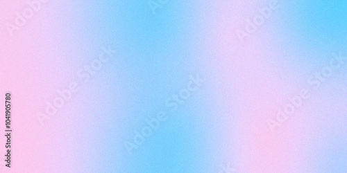 Digital grainy gradient with a colorful soft noise effect. Vintage Grunge Texture Pattern in blue and pink Tones for Artful Wallpaper. Gradient blur, noise, grain, texture abstract background. 