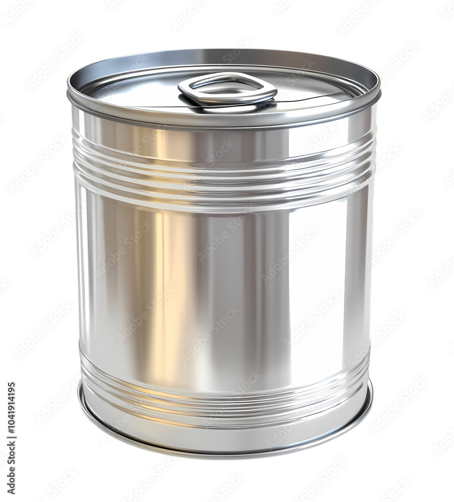Tin can isolated on transparent background. PNG file, cut out Tin can isolated on transparent background. PNG file, cut out