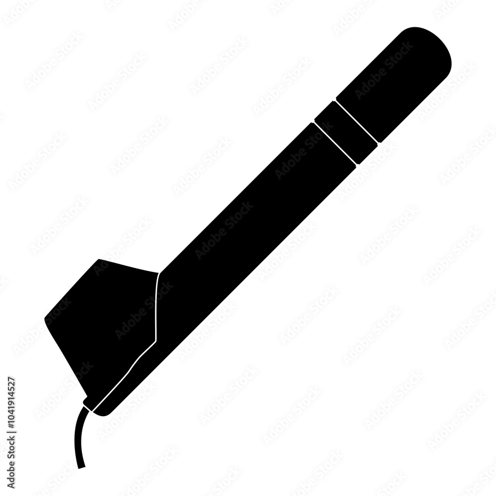 'Canting' Silhouette, Canting is a pen-like tool used to apply liquid hot wax in the batik-making process in Indonesia, more precisely 'batik tulis' or hand-drawn batik. Batik is from Indonesia. 'Canting' Silhouette, Canting is a pen-like tool used to apply liquid hot wax in the batik-making process in Indonesia, more precisely 'batik tulis' or hand-drawn batik. Batik is from Indonesia.