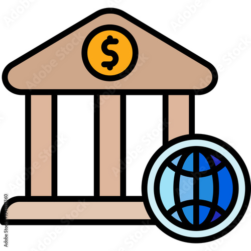 Global Banking Icon