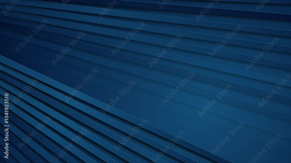 Dark blue geometric stripes abstract minimal tech background. Seamless looping motion design. Video animation Ultra HD 4K 3840x2160 Dark blue geometric stripes abstract minimal tech background. Seamless looping motion design. Video animation Ultra HD 4K 3840x2160