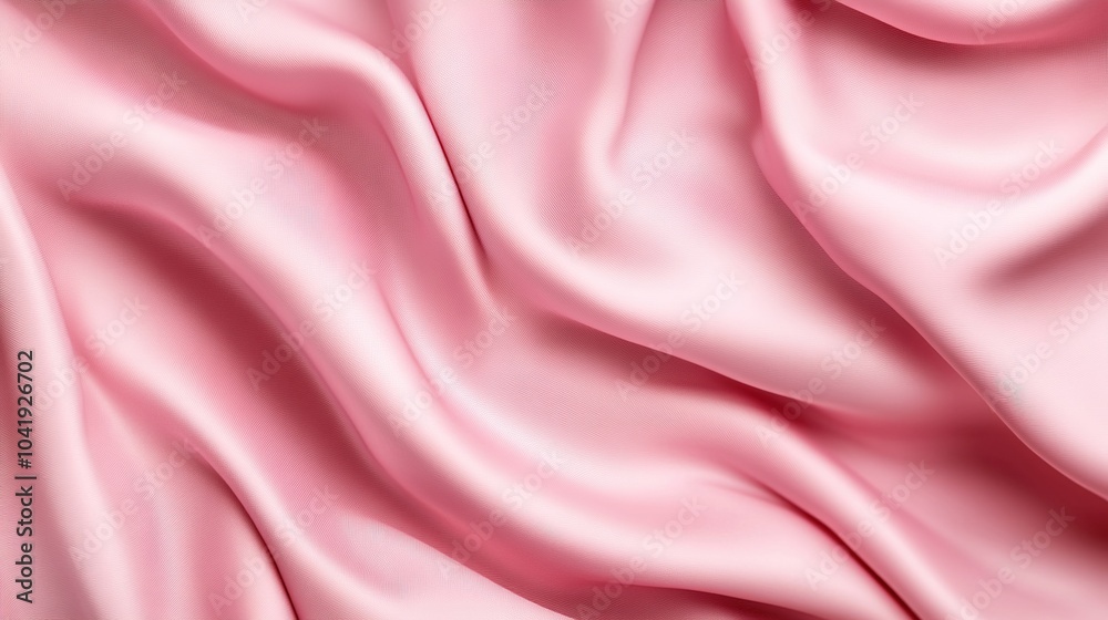 Soft Pink Satin Fabric Texture Background Soft Pink Satin Fabric Texture Background