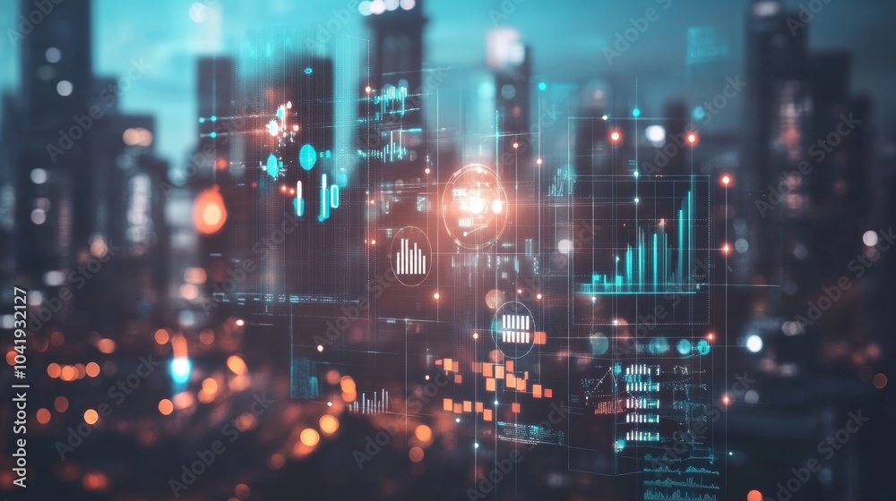 Fototapeta premium Business Agility. Transforming for Efficiency and Rapid Market Adaptation