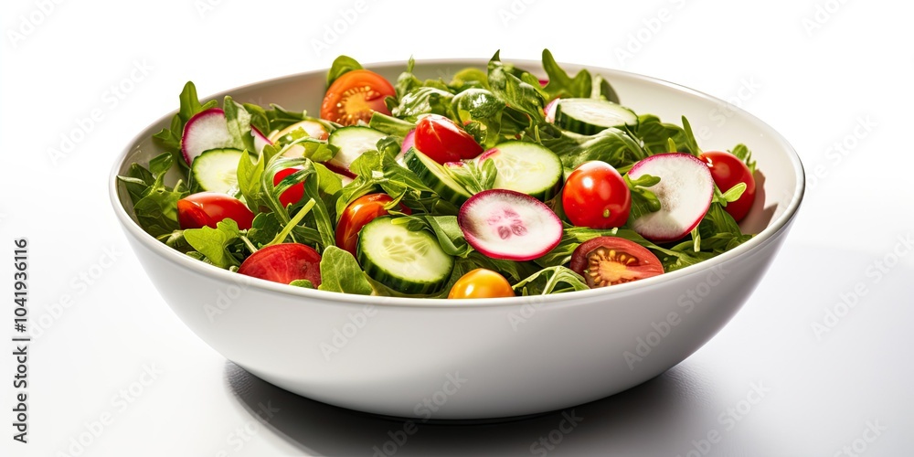 Fresh salad in a bowl Fresh salad in a bowl