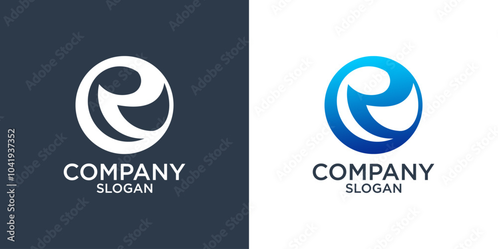 collection of initial letter R abstract monogram logo design vector collection of initial letter R abstract monogram logo design vector