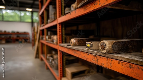 A warehouse of refurbished products ready for resale photo