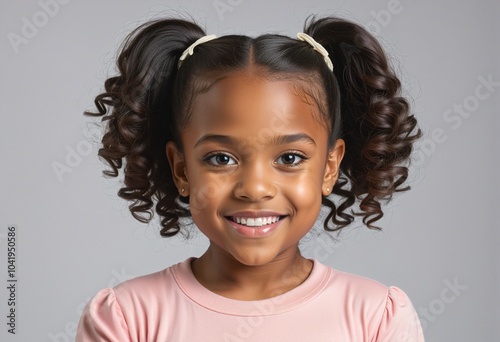 smiling girl, portrait