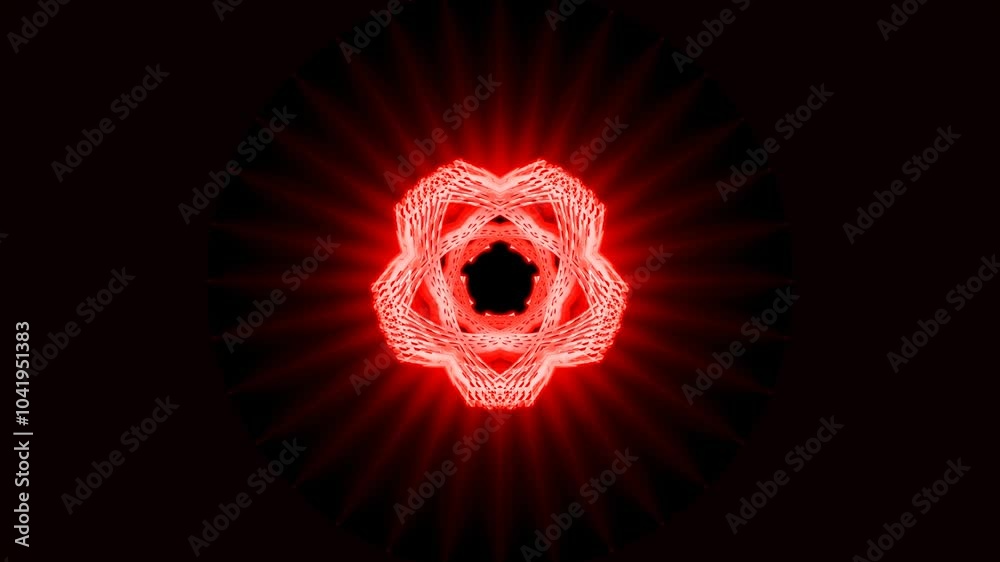 red neon ball sci fi music background. High quality 4k footage red neon ball sci fi music background. High quality 4k footage